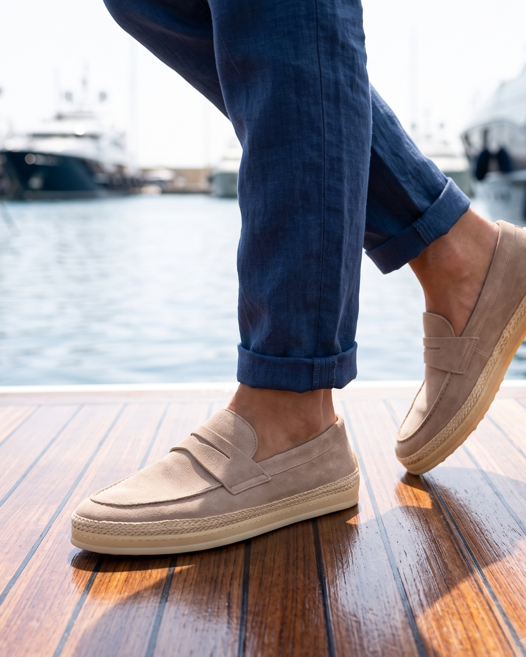 Men's Suede Driving Shoes