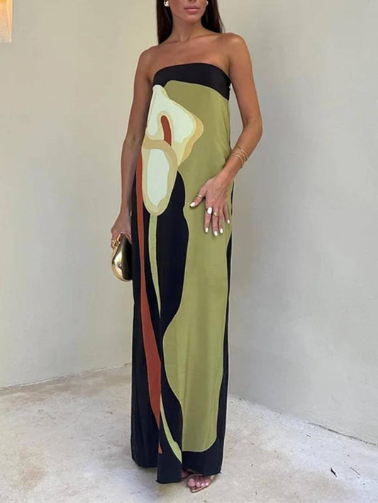 Off Shoulder Maxi Dress