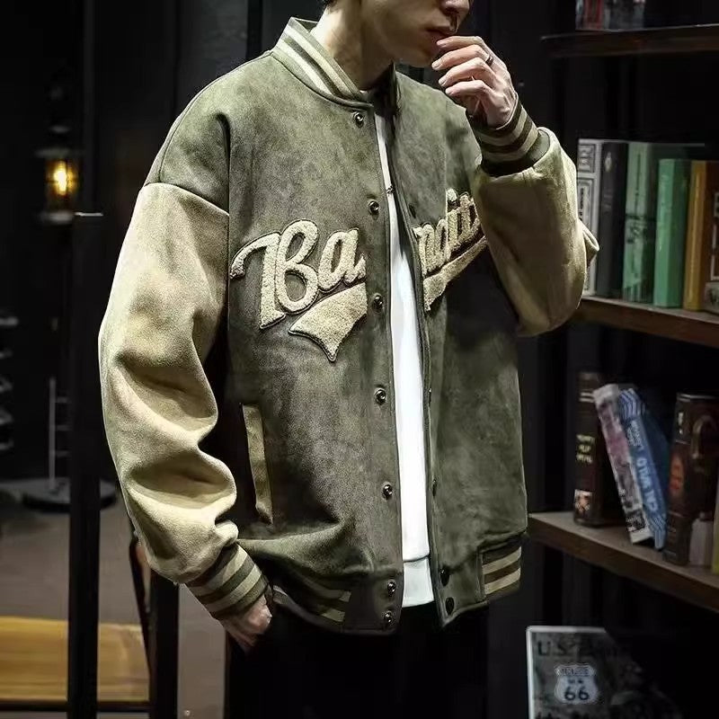 Men’s Retro Varsity Baseball Jacket