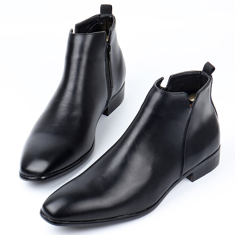 Men’s Square Toe Chelsea Boots
