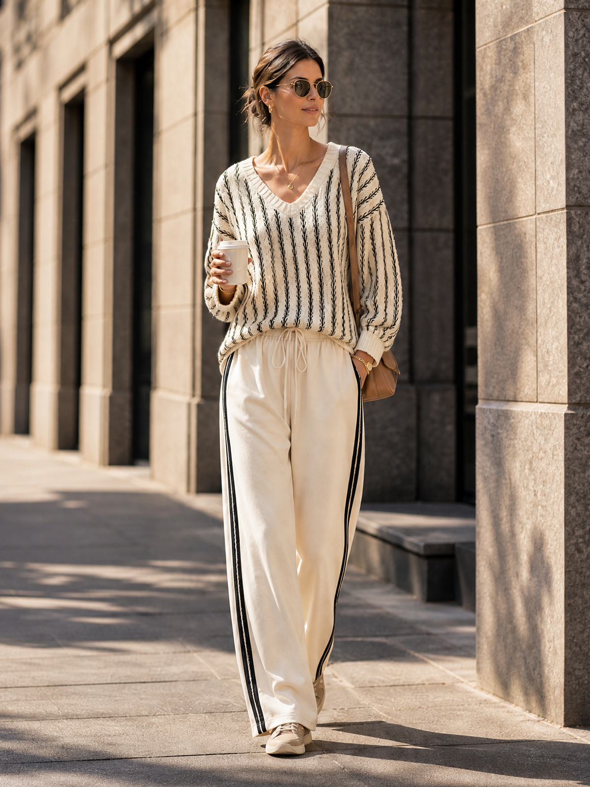 Women's Knitted Trouser Co-ord