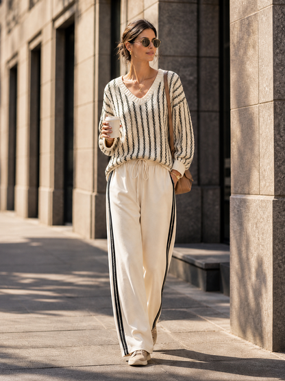 Women's Knitted Trouser Co-ord