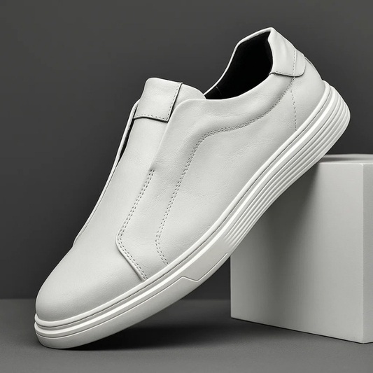 Men's Leather Trainers