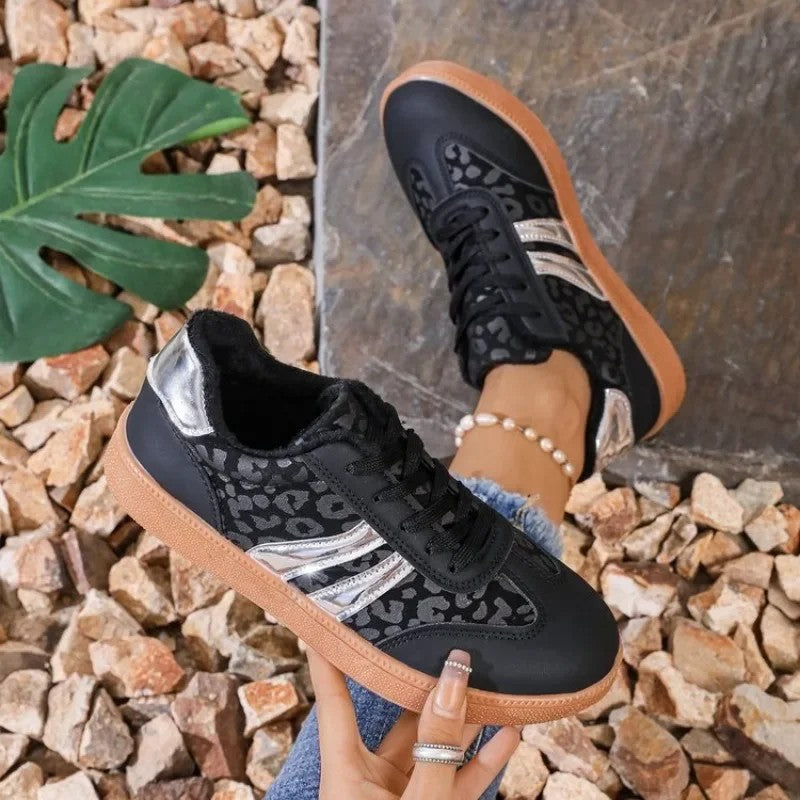 Women's Leopard Print Trainers