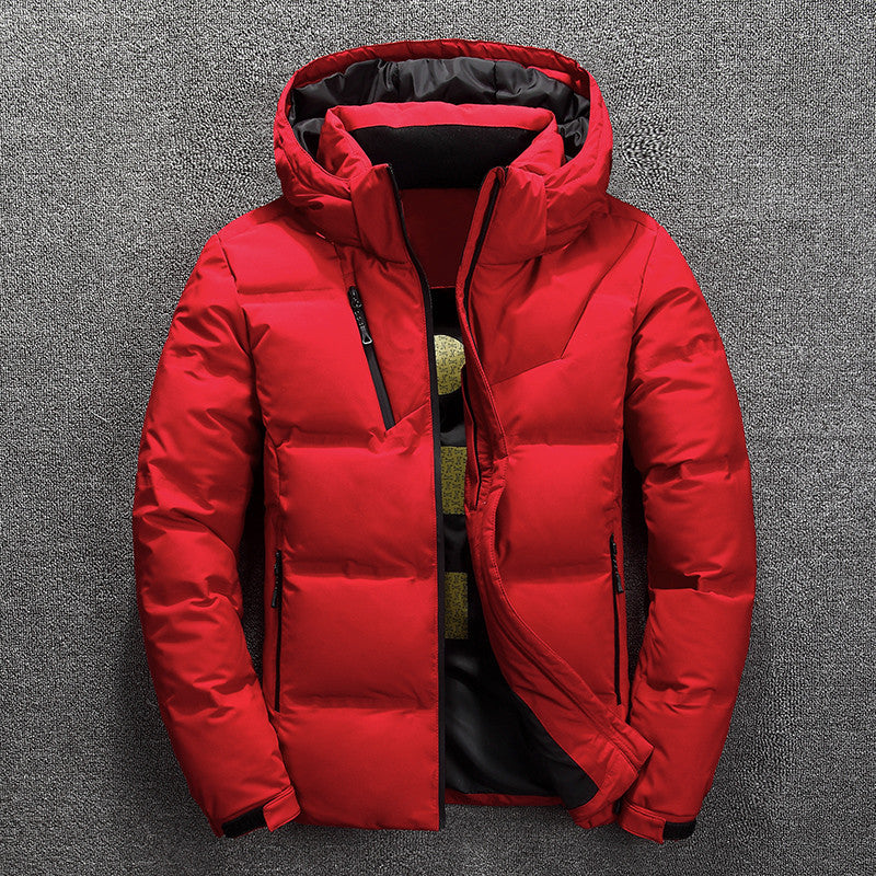Men’s Winter Hooded Puffer Jacket
