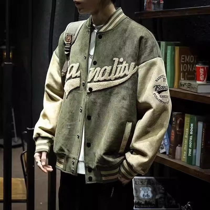 Men’s Retro Varsity Baseball Jacket