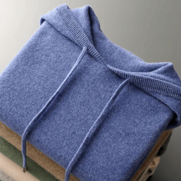 Men's Pure Merino Wool Hoodie