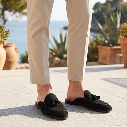 Men's Suede Mules