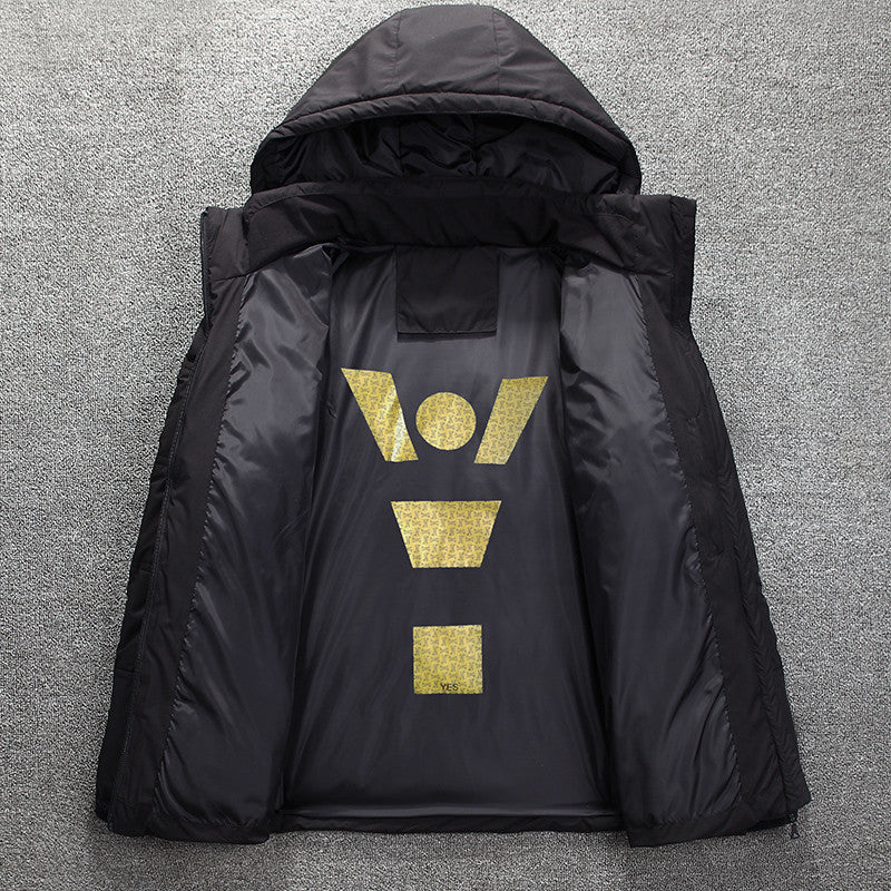 Men’s Winter Hooded Puffer Jacket