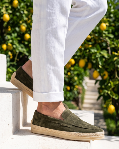 Men's Suede Driving Shoes