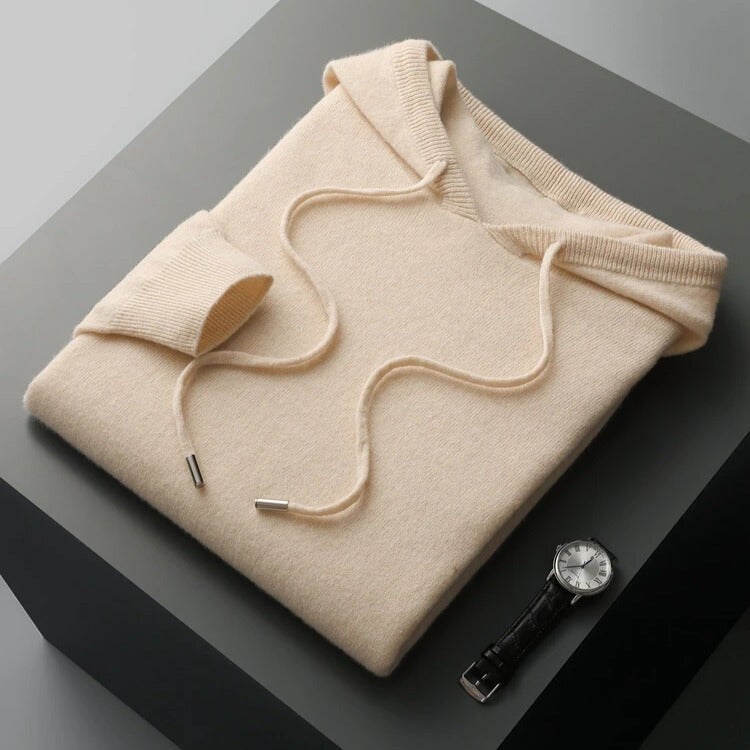 Men's Pure Merino Wool Hoodie