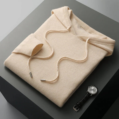 Men's Pure Merino Wool Hoodie