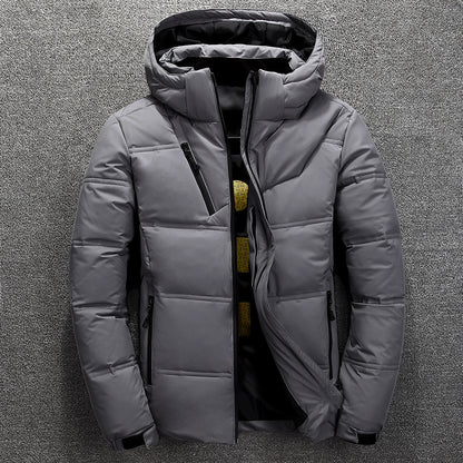 Men’s Winter Hooded Puffer Jacket
