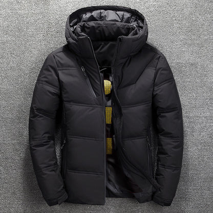 Men’s Winter Hooded Puffer Jacket