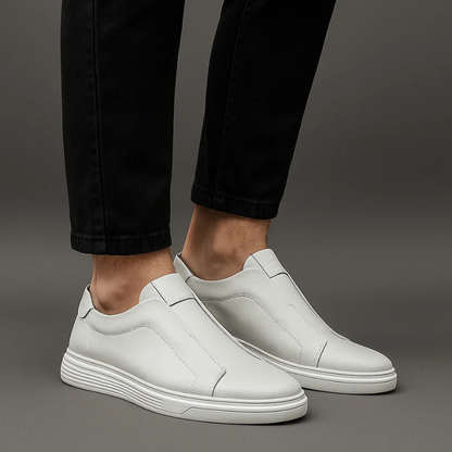 Men's Leather Trainers