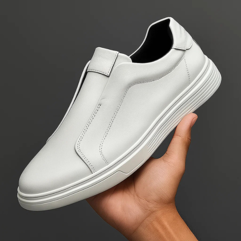 Men's Leather Trainers