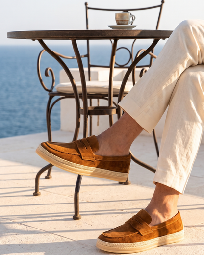 Men's Suede Driving Shoes
