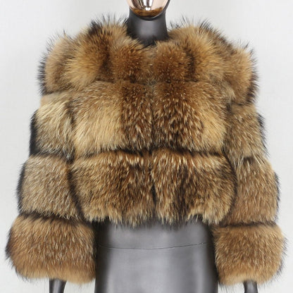 Winter fur coat