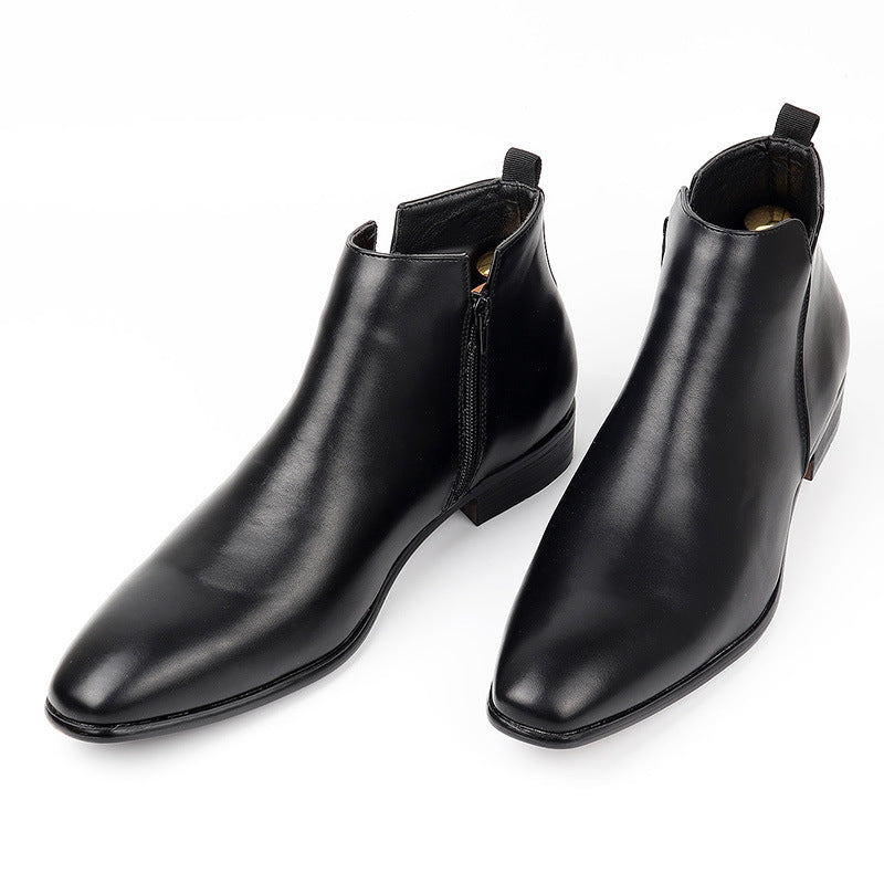 Men’s Square Toe Chelsea Boots