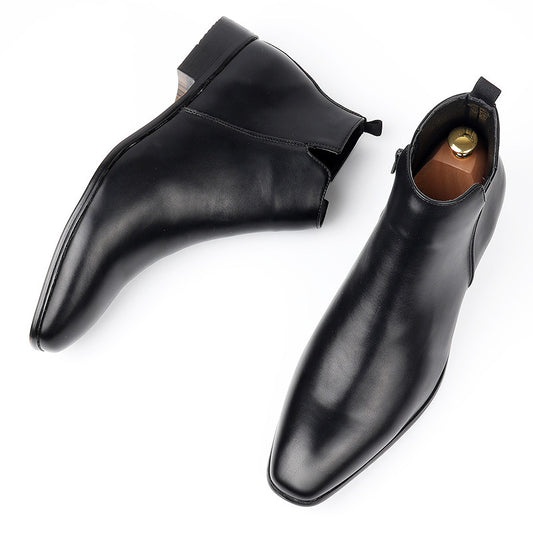 Men’s Square Toe Chelsea Boots