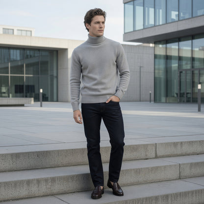 Men's Cashmere Turtleneck Jumper