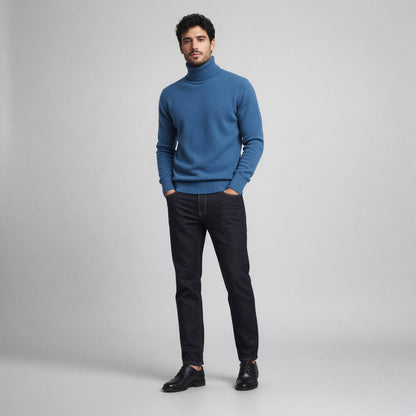 Men's Cashmere Turtleneck Jumper