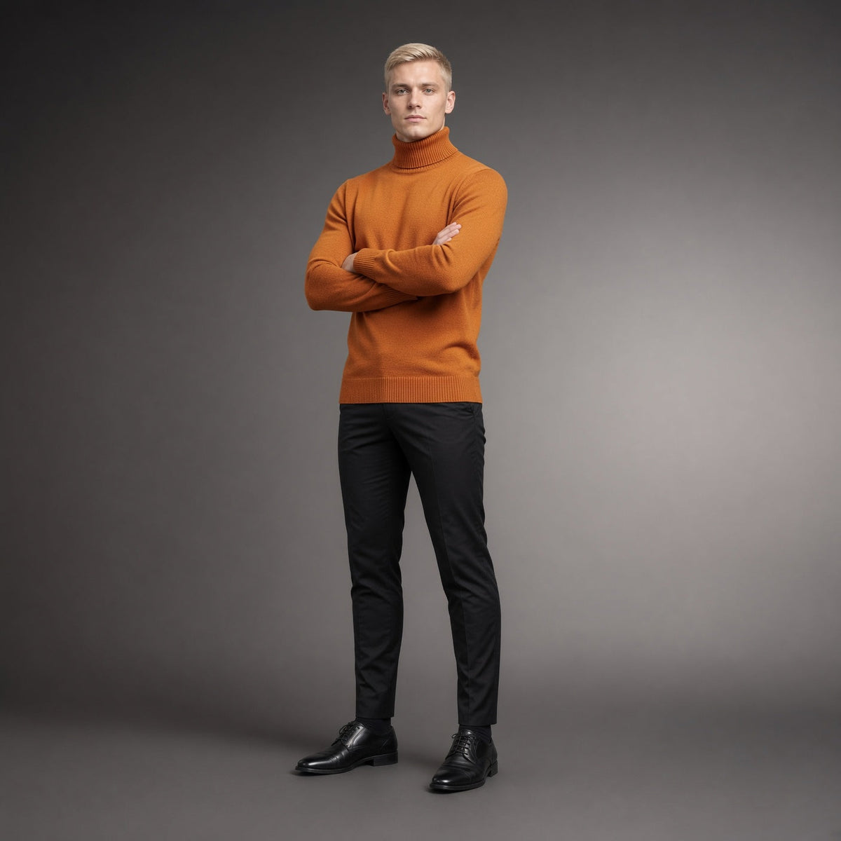 Men's Cashmere Turtleneck Jumper