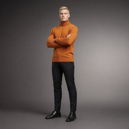 Men's Cashmere Turtleneck Jumper