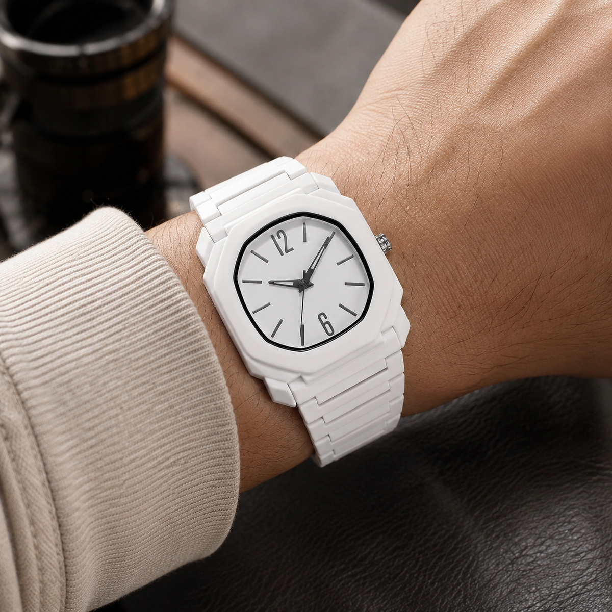 Men's Square Dial Watch