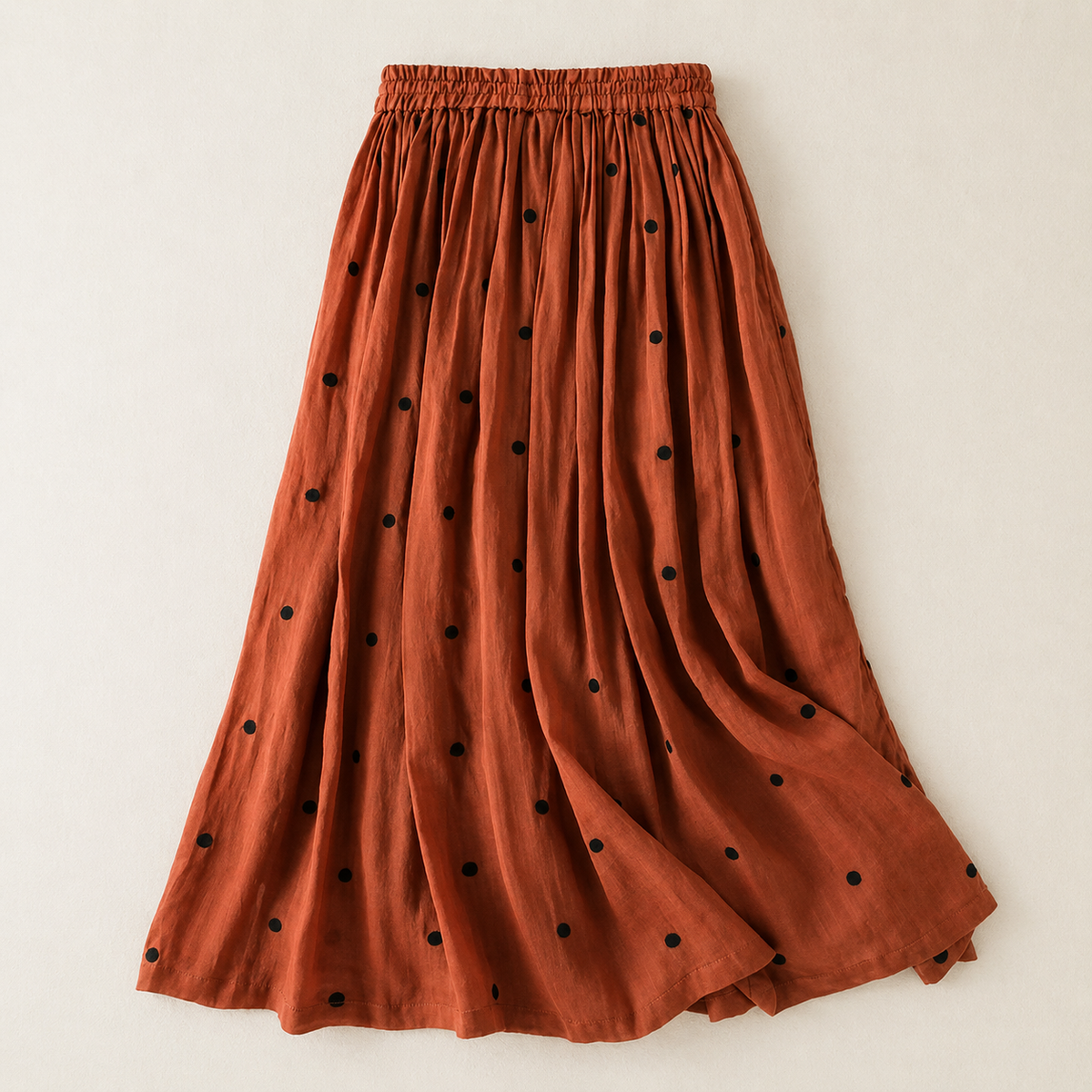 Women's A-Line Midi Skirt