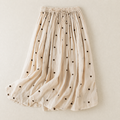 Women's A-Line Midi Skirt