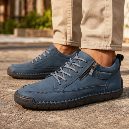 Men's Leather Lace-Up Boots