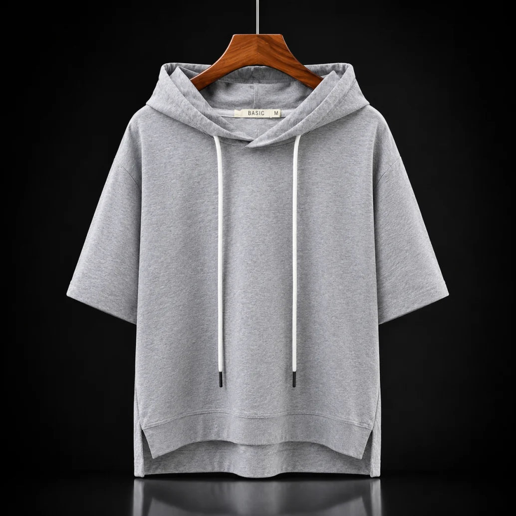 Men's Short Sleeve Hoodie