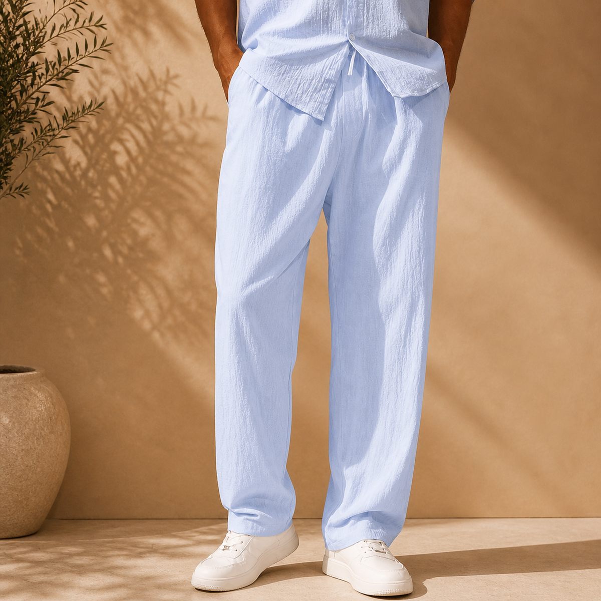 Men's Linen Trousers
