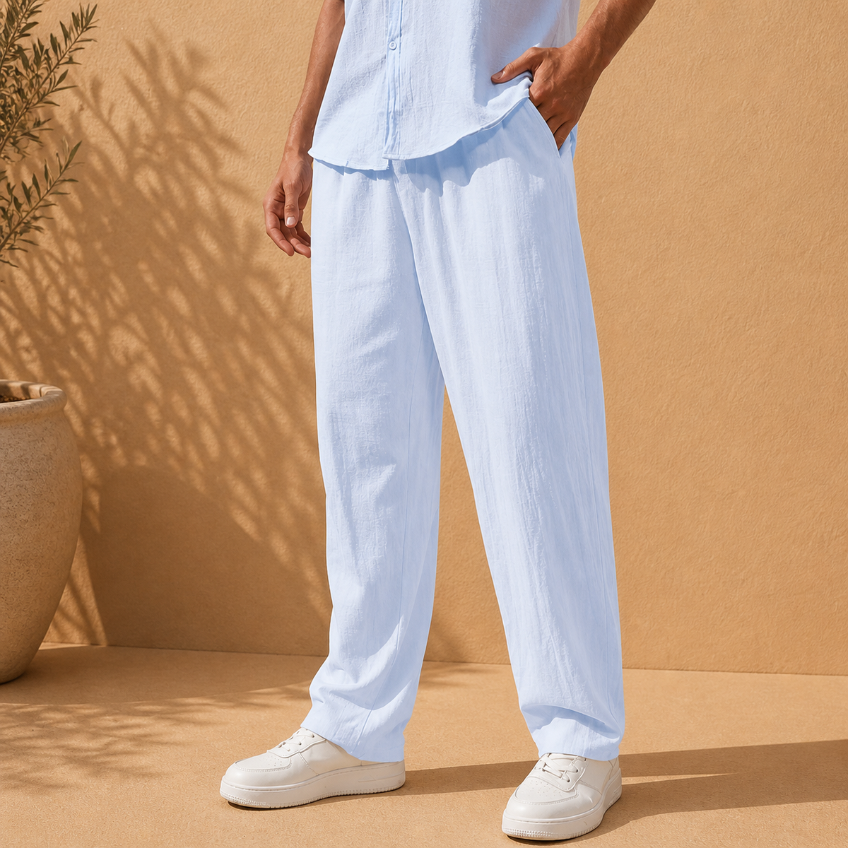 Men's Linen Trousers