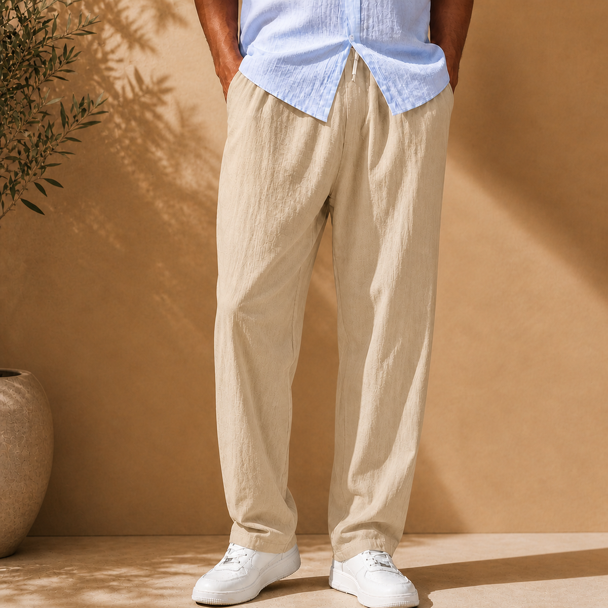 Men's Linen Trousers