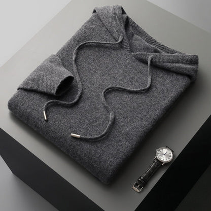 Men's Pure Merino Wool Hoodie