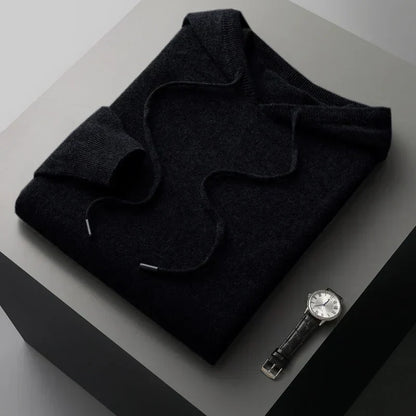 Men's Pure Merino Wool Hoodie