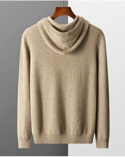 Men's Pure Merino Wool Hoodie