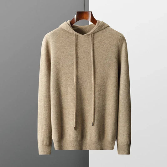 Men's Pure Merino Wool Hoodie