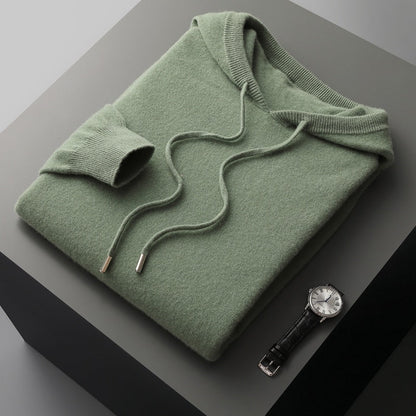 Men's Pure Merino Wool Hoodie
