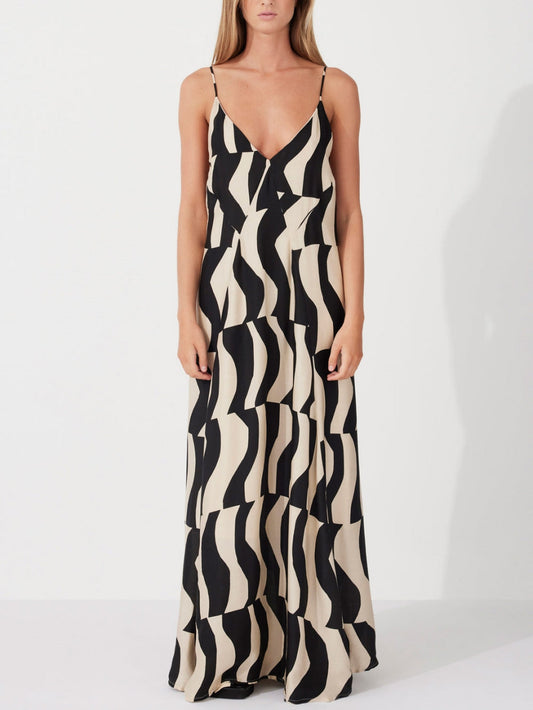 Scoop Back Maxi Dress