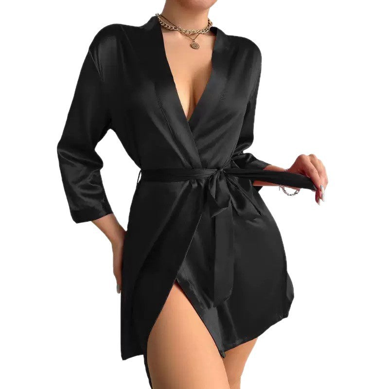Womens Satin Nightgown Sleepwear