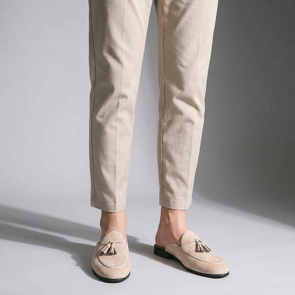 Men's Suede Mules