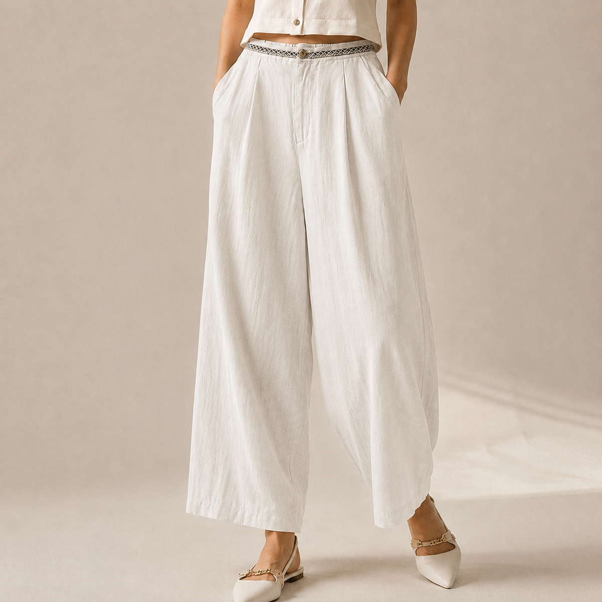Women's Linen Trousers