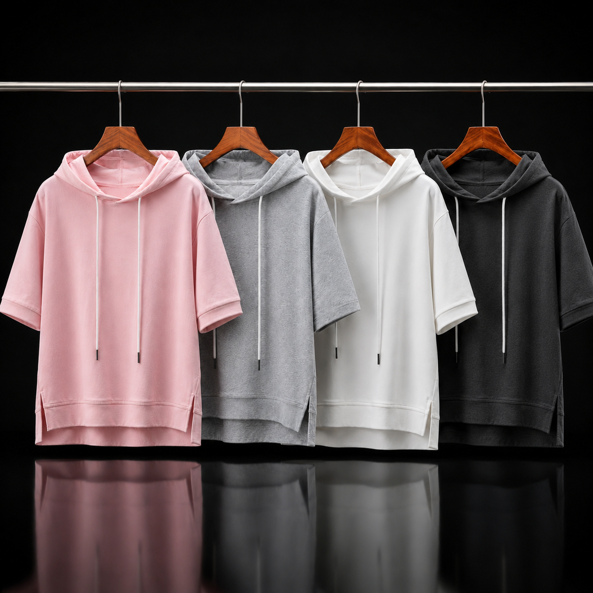 Men's Short Sleeve Hoodie