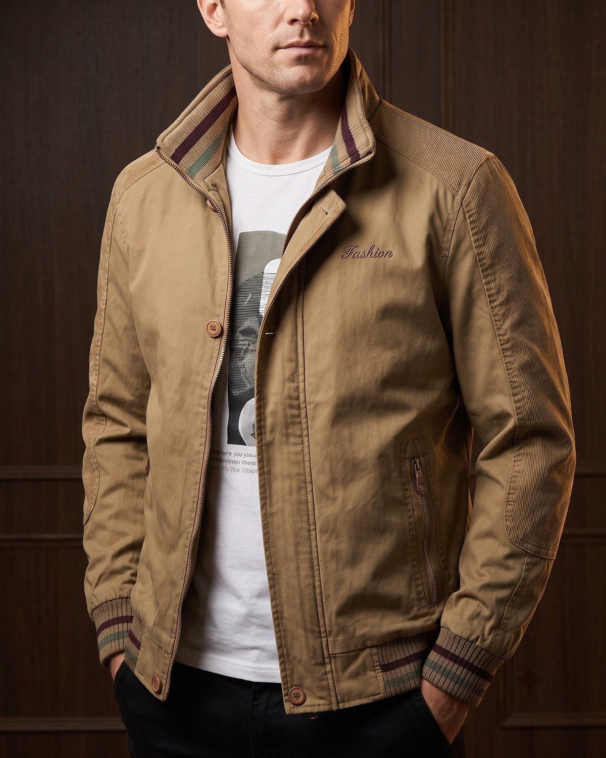 Men's Cotton Bomber Jacket