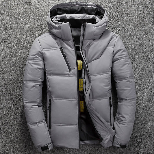 Men’s Winter Hooded Puffer Jacket