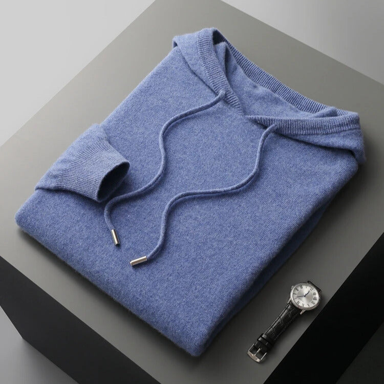 Men's Pure Merino Wool Hoodie