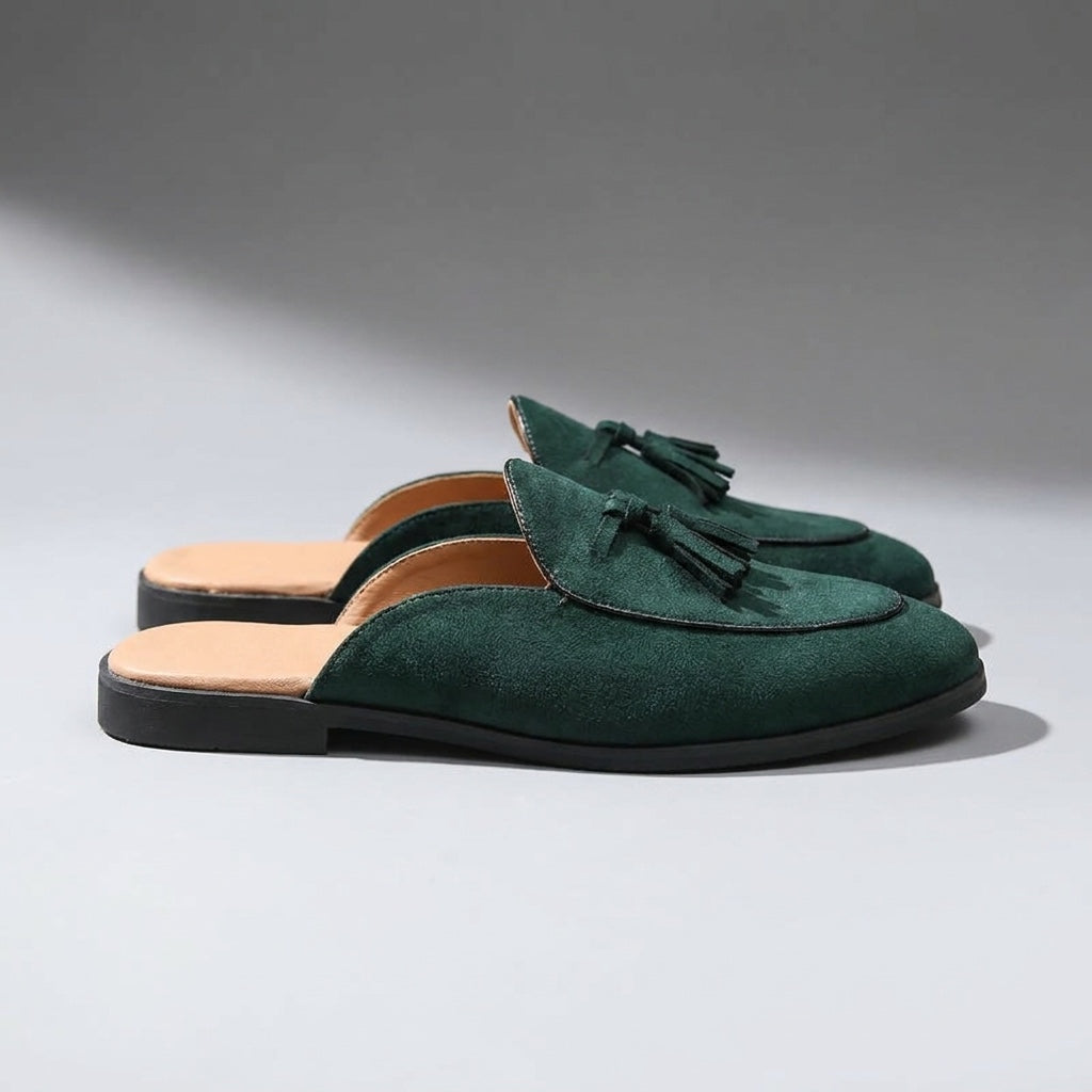 Men's Suede Mules